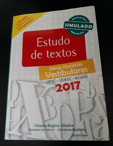 Estudo de textos - Obras literárias vestibulares 2017 ufsc udesc acafe