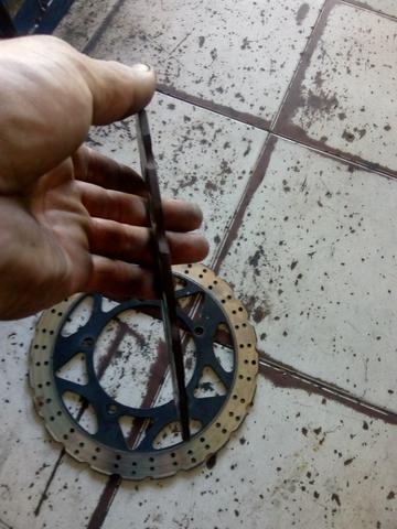 Disco de freio da ninjinha em ótimo estado - Foto 3