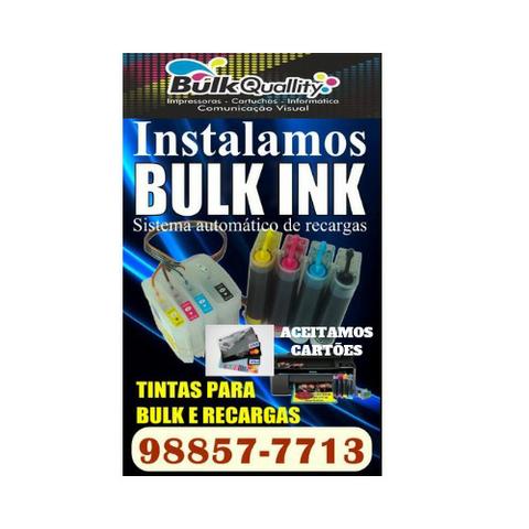 Instalaçao de bulk ink em impressoras a jato de tinta - Foto 3