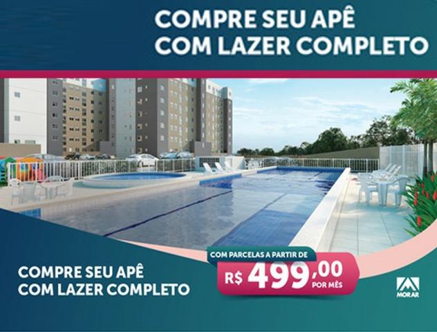 ALX - 61 - APÊ 2 quartos com parcelas a partir de R$499,00
