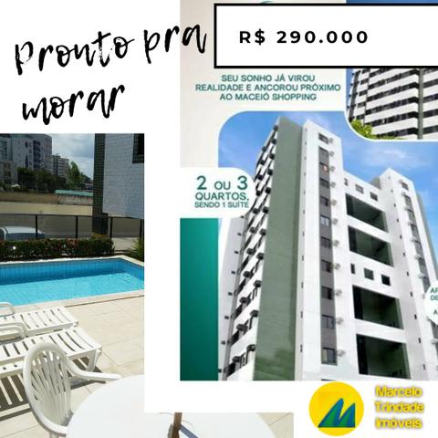 Prédio novo! Pronto para morar! 2/4 Facilitado!!!