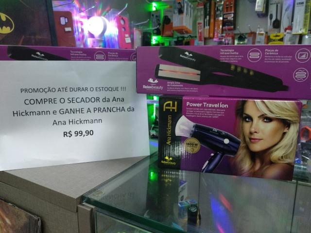Prancha e secador Ana Hickman- compra o secador e ganhe a prancha - Foto 3