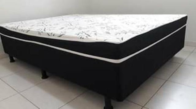 Promoção/ cama box conjugado casal ortopédica nova