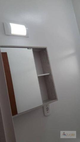 Apartamento com 3 dormitórios para alugar, 65 m² - parque euclides miranda - sumaré/sp - Foto 16