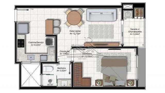 Apartamento à venda com 3 dormitórios em Ingleses do rio vermelho, Florianópolis cod:1678 - Foto 5