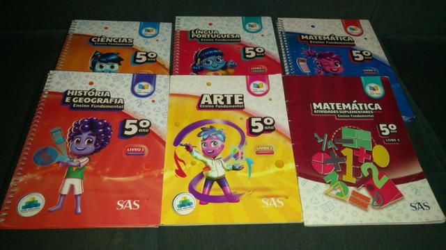 Kit SAS 2019 e Livros Didáticos - 5° Ano - Ensino Fundamental - Usados - Foto 3