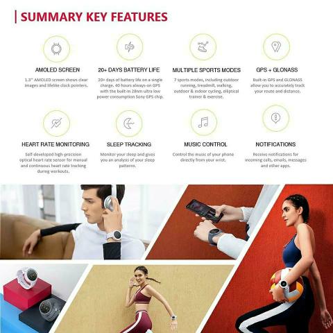 Relógio Inteligente Amazfit Verge Lite - Foto 6