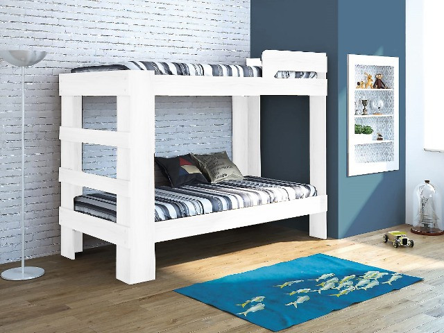Últimas unidades Beliche cama Diva cor 100% MDF Branca => Entrega grátis!!!