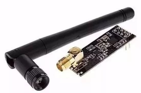 COD-AM322 Nrf24l01+pa+lna 2.4g 1100m Transceptor Sem Fio Antena Sma Arduino Automação - Foto 3
