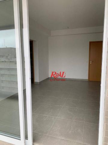Apartamento com 2 dormitórios (1 suíte) à venda e locação, 72 m² - Gonzaga - Santos/SP - Foto 2