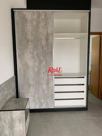 Apartamento com 2 dormitórios (1 suíte) à venda e locação, 72 m² - Gonzaga - Santos/SP - Foto 15