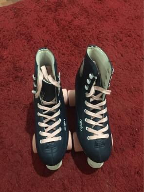Patins oxelo n 35 novo aceito cartão - Foto 2