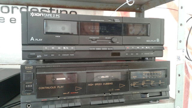 Vendo tape deck duplo funcionando