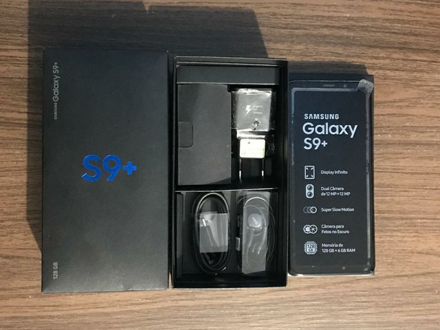 Samsung S9 Plus 128Gb Black Piano (SEMI-NOVO IMPECÁVEL) - ( 8 4 ) 9 8 8 3 8 - 8 8 8 8 - Foto 4