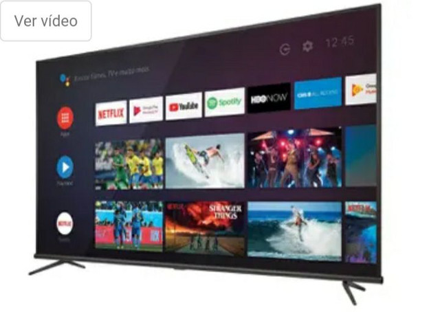 Smart TV 4K LED 50 SEMP TCL 50P8M Android Wi-Fi - - Foto 6
