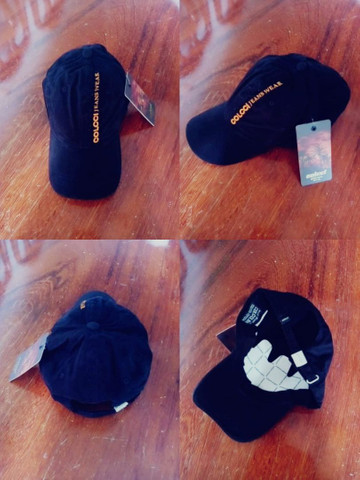 Boné Colcci bordado preto original