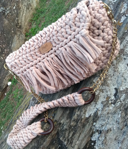 Bolsas em fio de malha