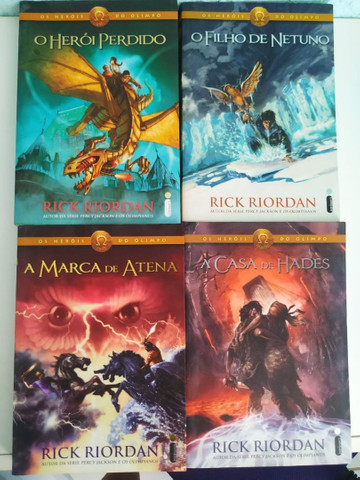 Saga Percy Jackson: 4 livros