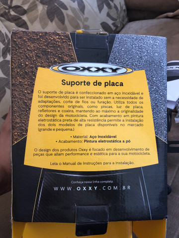 Suporte de placa - Foto 3