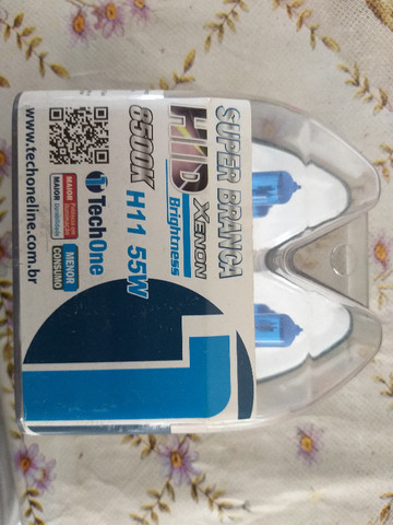 Lâmpada H11 Superbranca o Par
