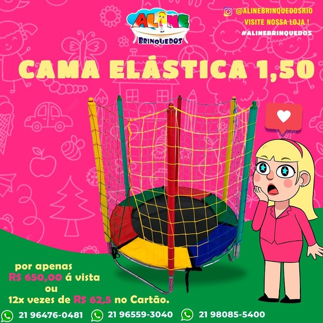 Cama elástica 2.44 - Foto 2