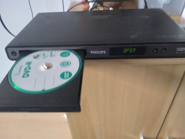 Dvd Philips funcionando com cdecapara tv