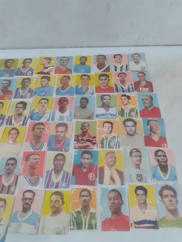 lote figurinhas idolos do futebol brasileiro edit [vecchi] 1956 - Foto 5