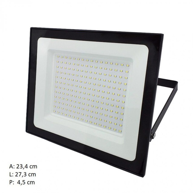 Refletor LED 200w 1° Linha 6500k Quadra 