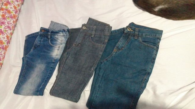 Lote de calças jeans menino  - Foto 5