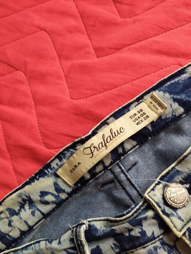 Calça jeans zara 38 - Foto 3