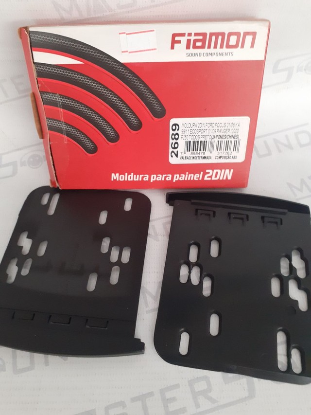 Moldura 2 din. Para: Ford Focus 01/08, Ka99/11, Ecosport 02/09. Ranger 2000. F250 todas.  - Foto 2
