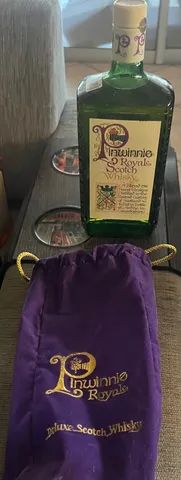 Pinwinnie Royale Premium Scotch Whisky 12 Anos 1 Litro 1970 - Foto 2