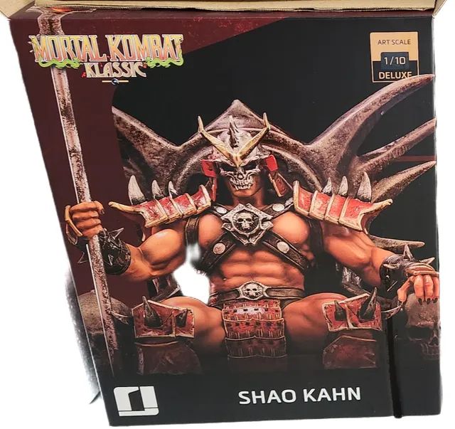 Iron Studios Shao Kahn Deluxe Art Scale 1/10 - Mortal Kombat