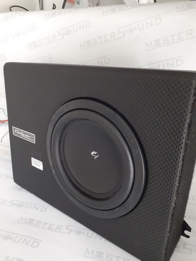 Box. Amplificado. Slim, com sub 8". Garantia. Novo Instalado. - Foto 3