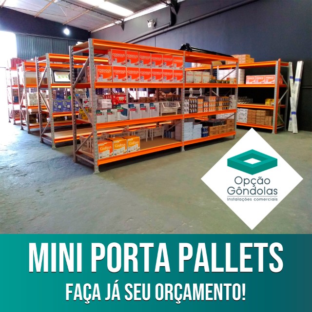 Mini Porta Pallets | Faça Já Seu Orçamento! - Foto 5