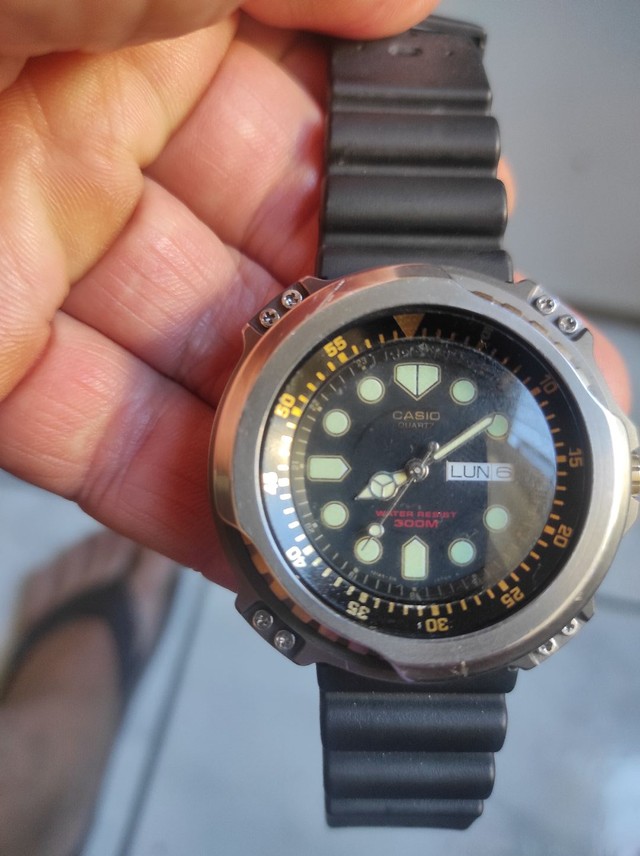 Casio Diver Wr200m Mqd-3000w