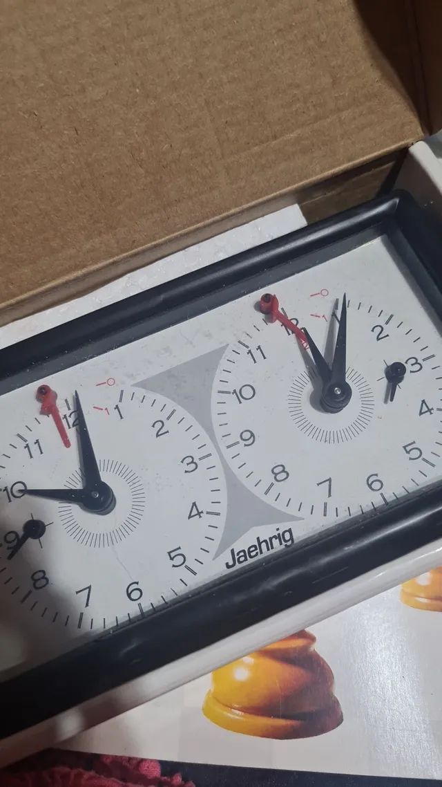 Relógio de Xadrez Jaehring Oficial