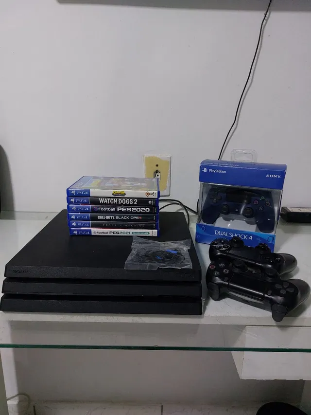 Vendo Ps4 Pro com Nota 1 Tera Novo Na Caixa