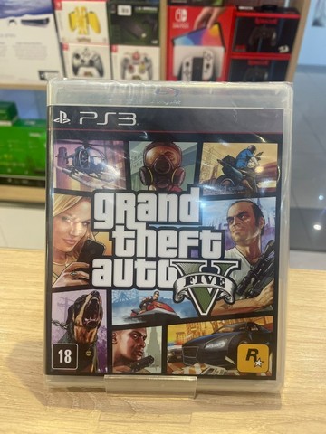 Jogo Grand Theft Auto Gta V - Ps3