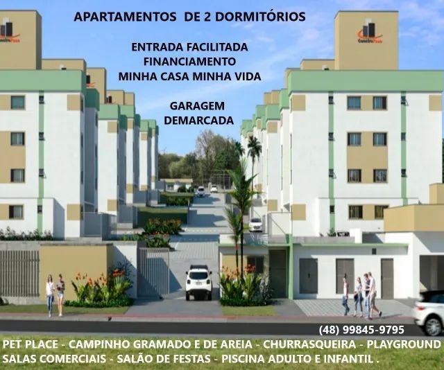 Apartamento 2 quartos à venda - Cidade Mineira Velha, Criciúma - SC  1215524119