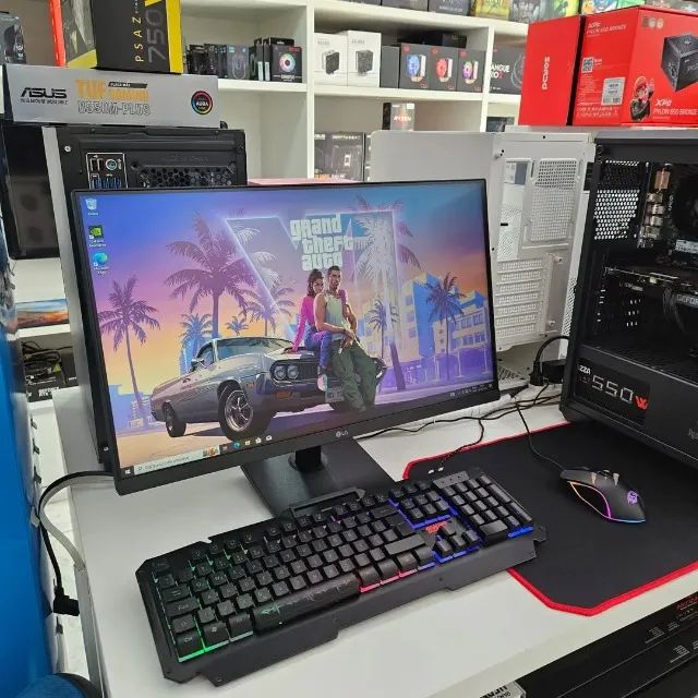 Pc Gamer + Monitor 24pl Ryzen 7 5700g 16gb 512ssd 1 ano de garantia - Foto 6