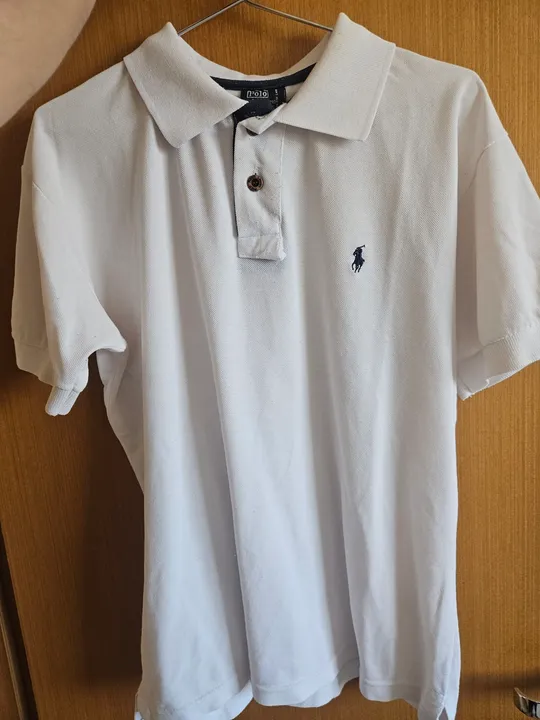 Camisa polo branca