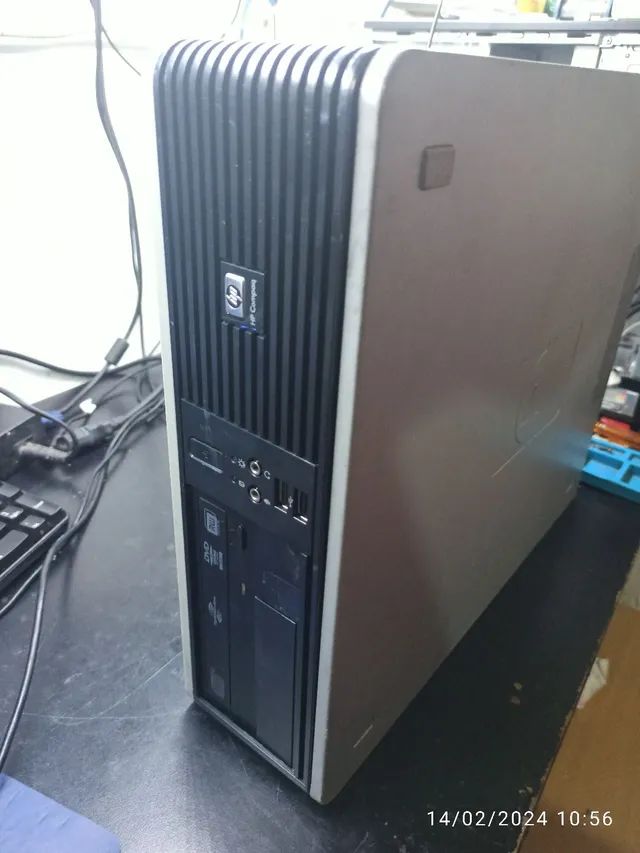 Computador CPU HP Gabinete Quard Core