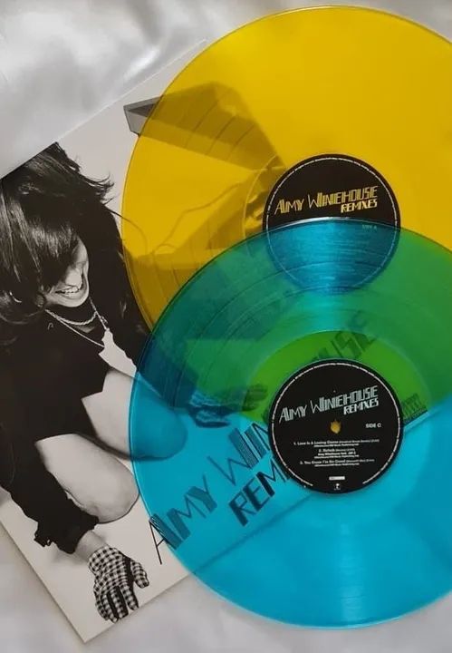 AMY WINEHOUSE - REMIXES (BLUE AND YELLOW VINYL ) - RSD 2021 - CDs