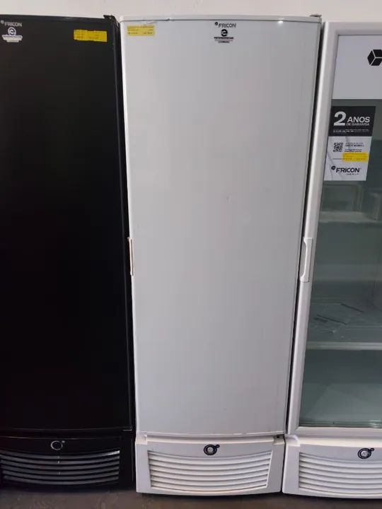 Freezer vertical 569 litros tripla função com 2 anos de garantia - pronta entrega 