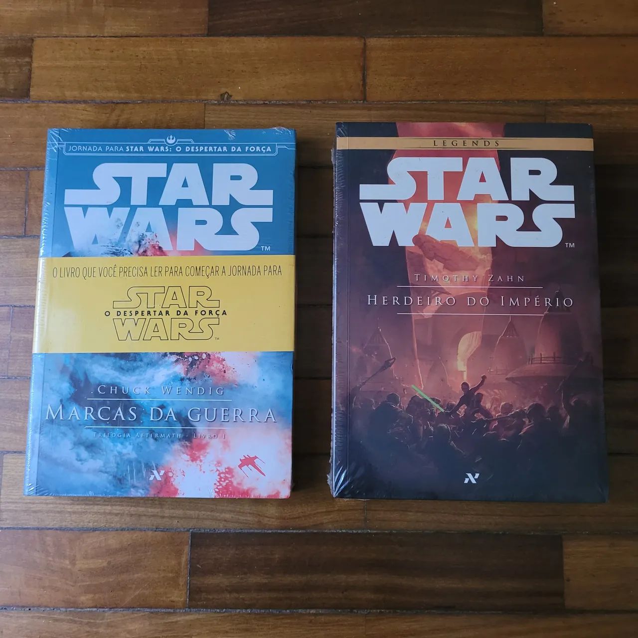 Livros Star Wars: Herdeiro do Império + Marcas da Guerra (Lacrados)