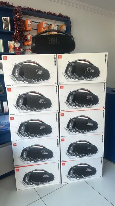 JBL boombox 3 lacrada com nota fiscal !!!