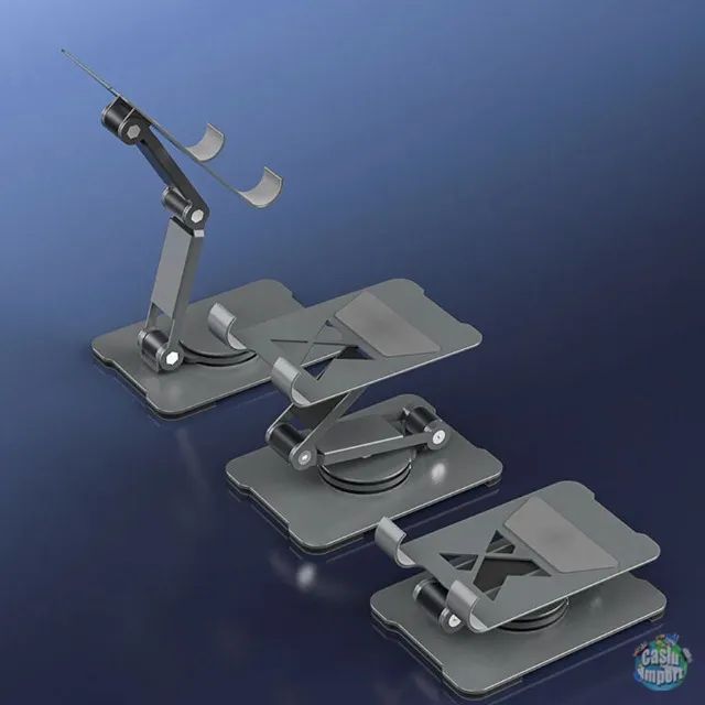 Suporte de metal ajustável para celular e tablet - Foto 2