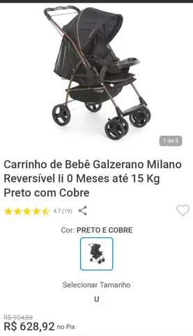 Carriola de paseo Galzerano Passeio do Bebê Carrinho de bebe - Carrinho de  bebe usado - Carrinho guarda chuva - Carrinho de bebe galzerano - Carrinho  de bebe menina - Carrinho passeio - Carrinho 1016 gris