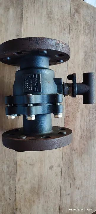 Válvula De Esfera Monobloco Mga 2 Pp Wcb Cl 300